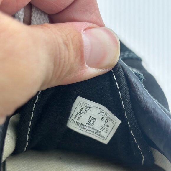 Vans Old Skool Suede Black White Low Top Lace Up Skate Shoes Womens 6 Mens 4.5 - Picture 7 of 7